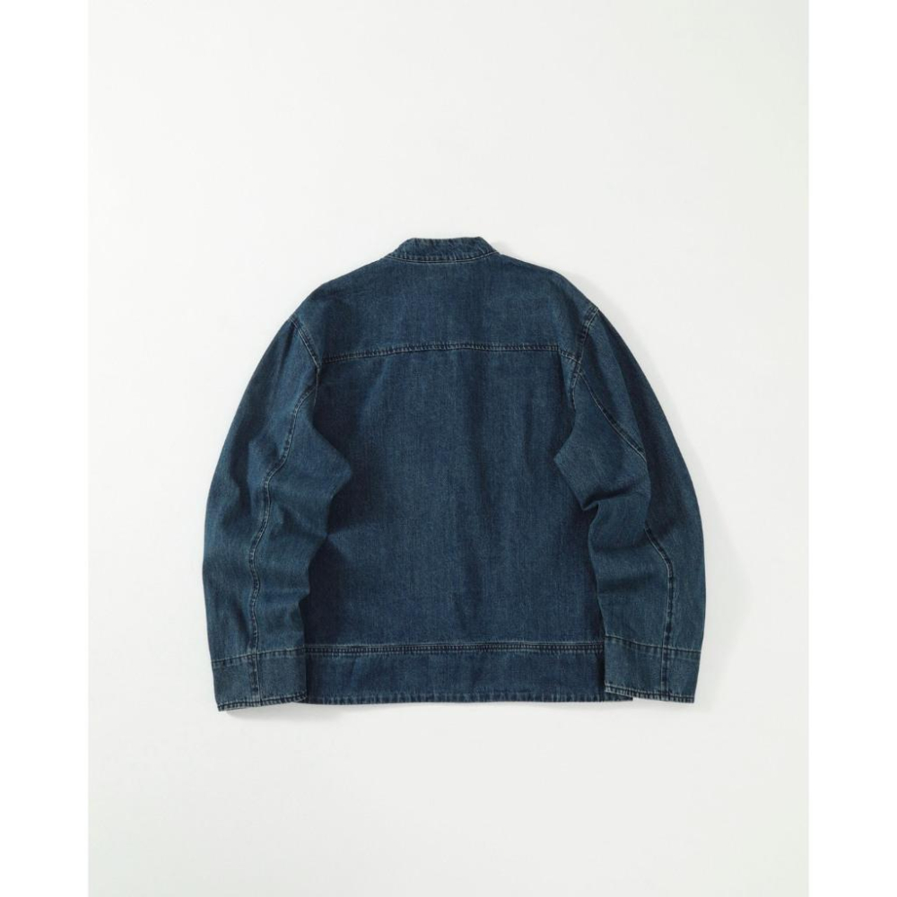 【LUNA-K】adidas 25年新款中式盤扣唐裝水洗牛仔風牛仔外套 深藍 黑灰＊S-XL。C51018-細節圖5