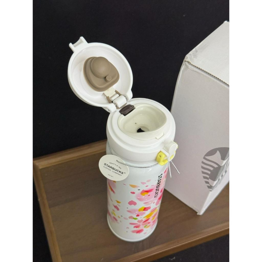 【LUNA-K】星巴克 Starbucks 櫻花花瓣造型不銹鋼保溫杯＊500ML。S50813-細節圖4