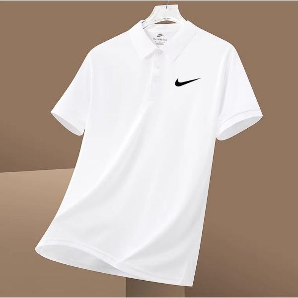 【LUNA-K】Nike 25年經典款網眼速乾棒POLO衫 黑色 白色＊M-5XL。C50408-細節圖4
