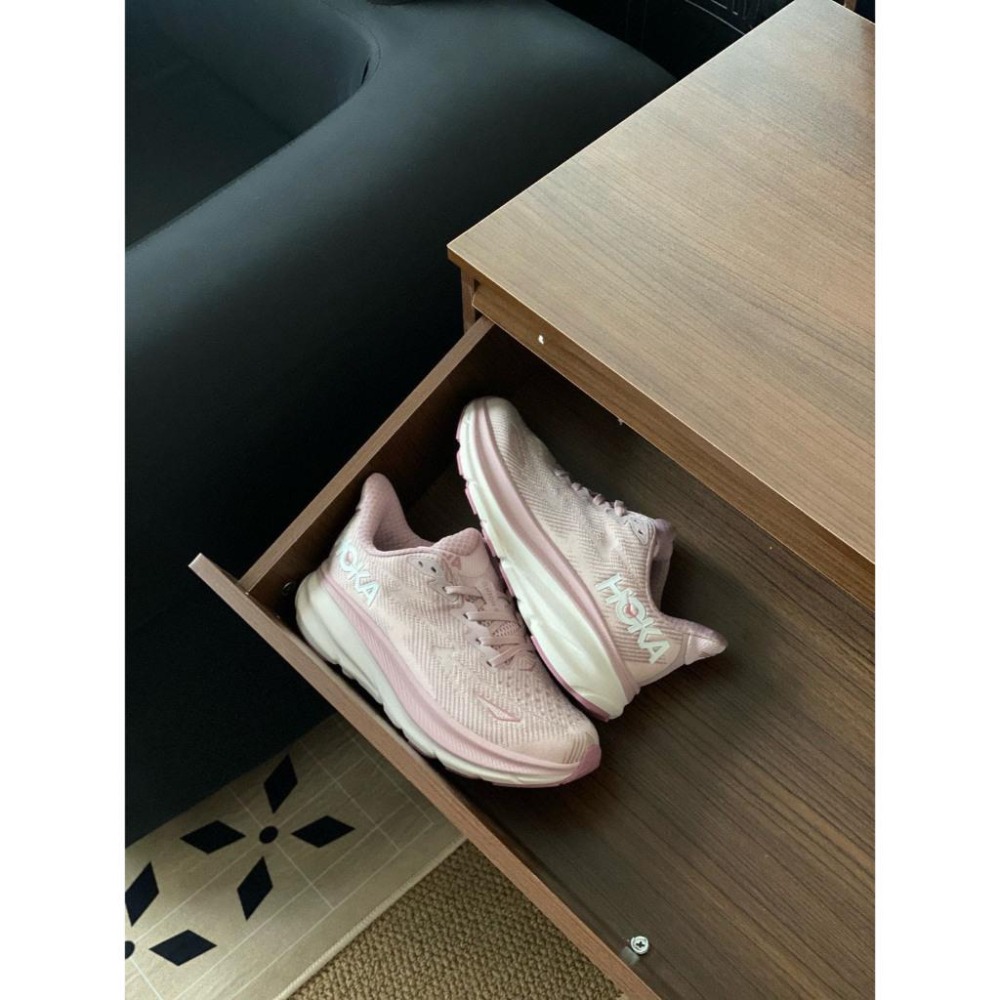 【LUNA-K】HOKA ONE ONE Cliftion 9 緩震防滑耐磨 女性慢跑鞋＊US 5~8。A50502-細節圖5