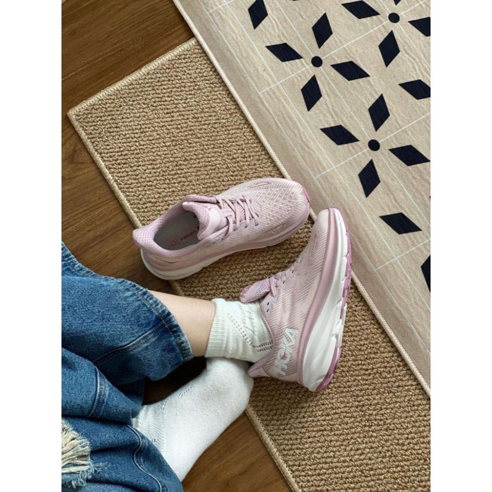 【LUNA-K】HOKA ONE ONE Cliftion 9 緩震防滑耐磨 女性慢跑鞋＊US 5~8。A50502-細節圖7