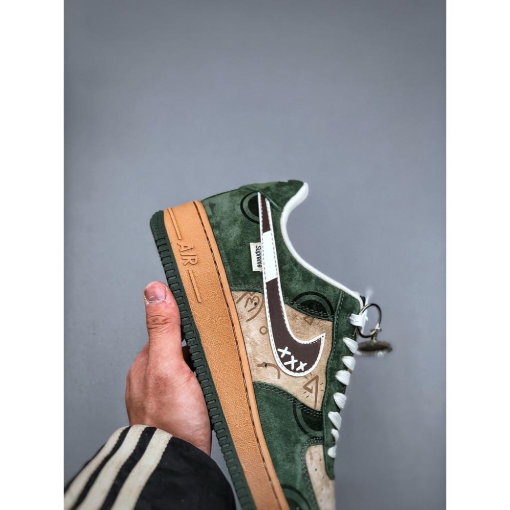 【LUNA-K】Nike Air Force 1 x Supreme 聯名款休閒運動鞋＊US 5~11。A50408-細節圖5