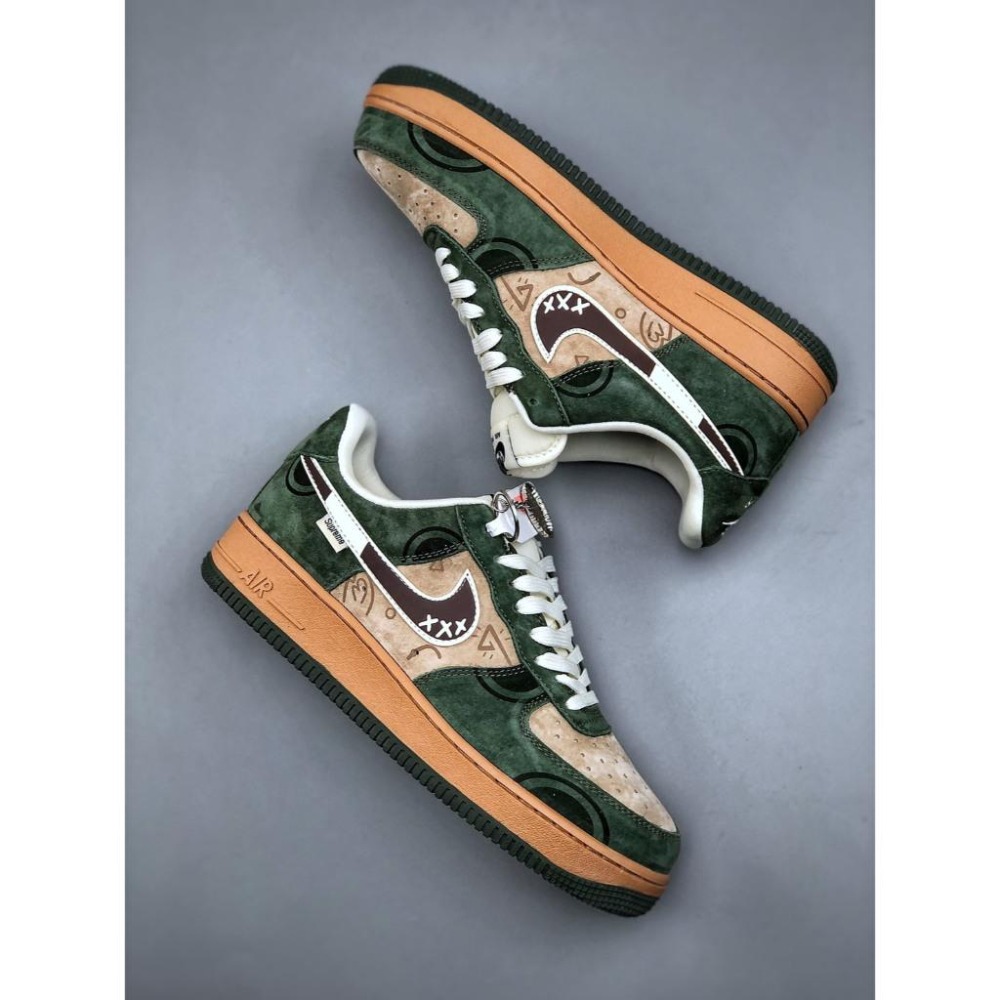 【LUNA-K】Nike Air Force 1 x Supreme 聯名款休閒運動鞋＊US 5~11。A50408-細節圖8