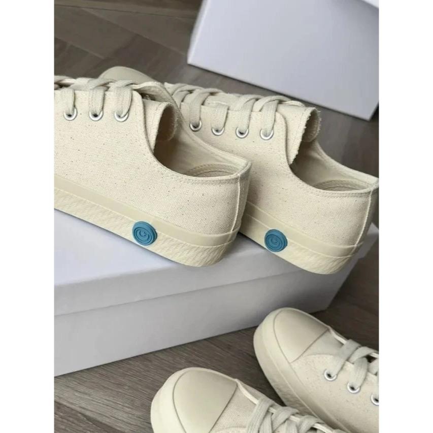 【LUNA-K】日本Shoes Like Pottery 帆布鞋 小白鞋 柔軟防滑透氣＊EU 36~40。A50402-細節圖6