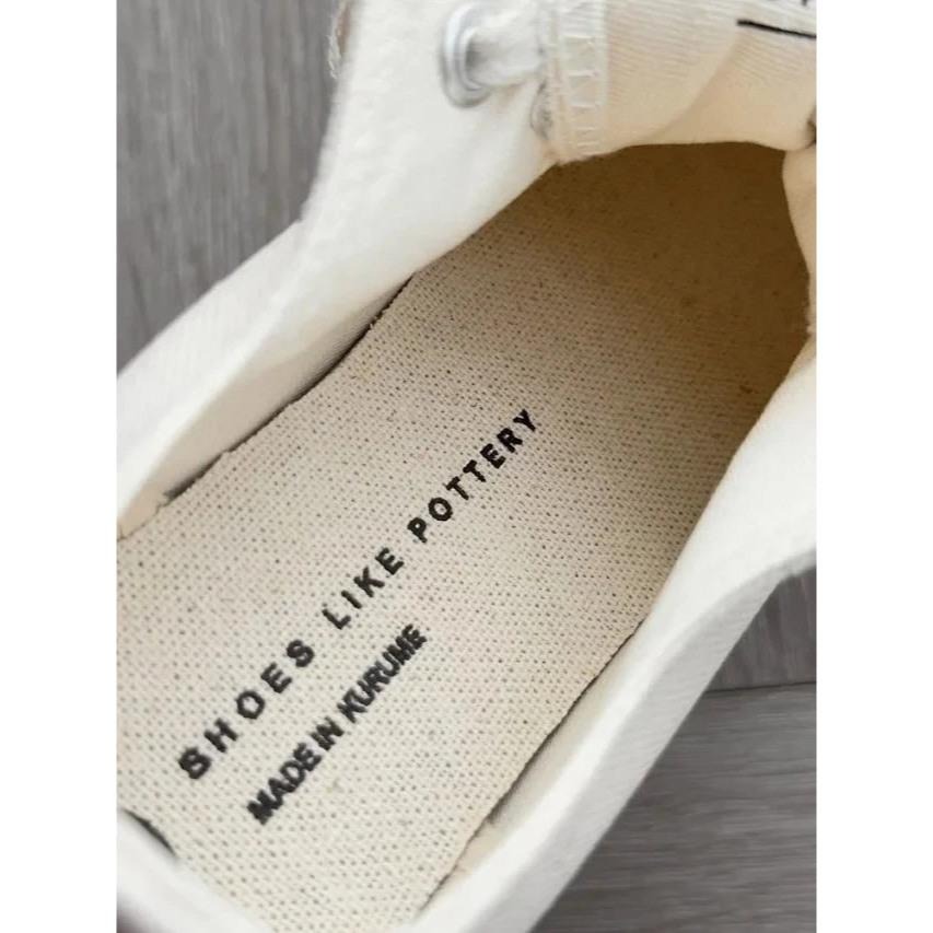 【LUNA-K】日本Shoes Like Pottery 帆布鞋 小白鞋 柔軟防滑透氣＊EU 36~40。A50402-細節圖9
