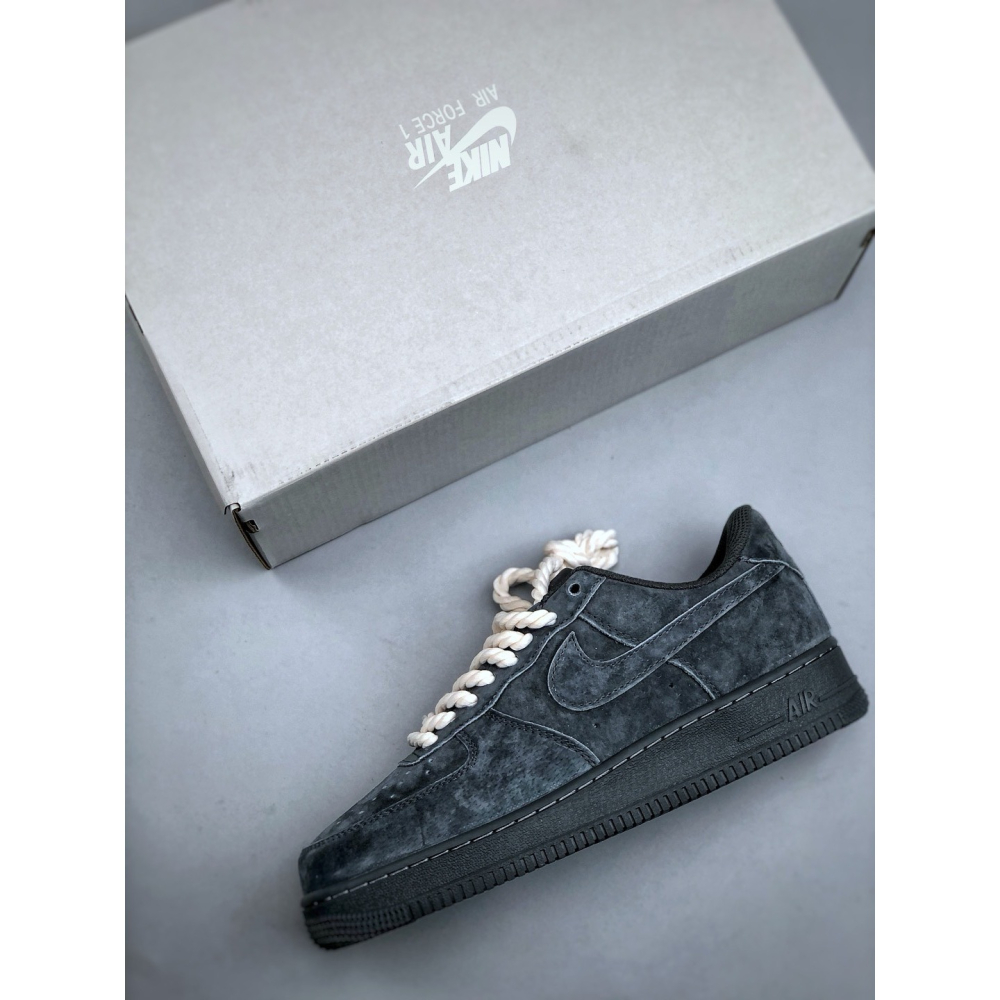 【LUNA-K】Nike Air Force 1 07 蜂窩氣墊休閒運動滑板鞋＊US 5.5~11。A51101-細節圖7