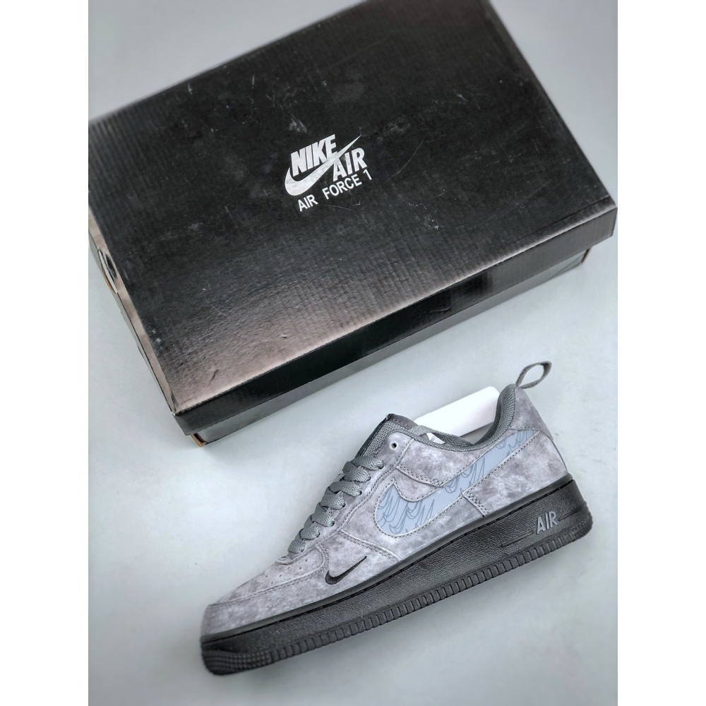 【LUNA-K】Nike Air Force 1 07 蜂窩氣墊休閒運動滑板鞋＊US 5.5~11。A51103-細節圖3