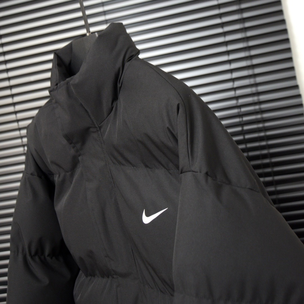 【LUNA-K】Nike 經典款冬季防風防水羽絨棉服外套 黑色＊M-3XL。C51136-細節圖6