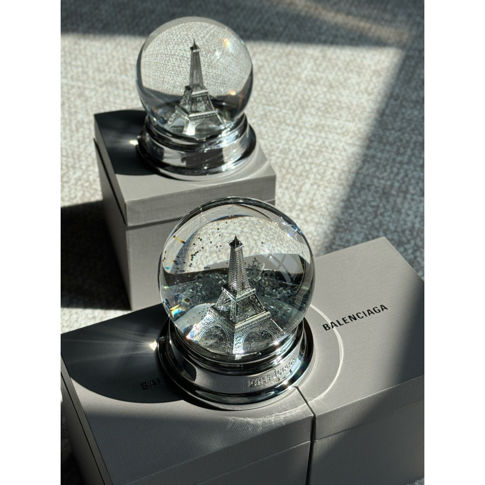 【LUNA-K】BALENCIAGA 巴黎世家 26年新款艾菲爾鐵塔聖誕水晶球。S51106-細節圖5