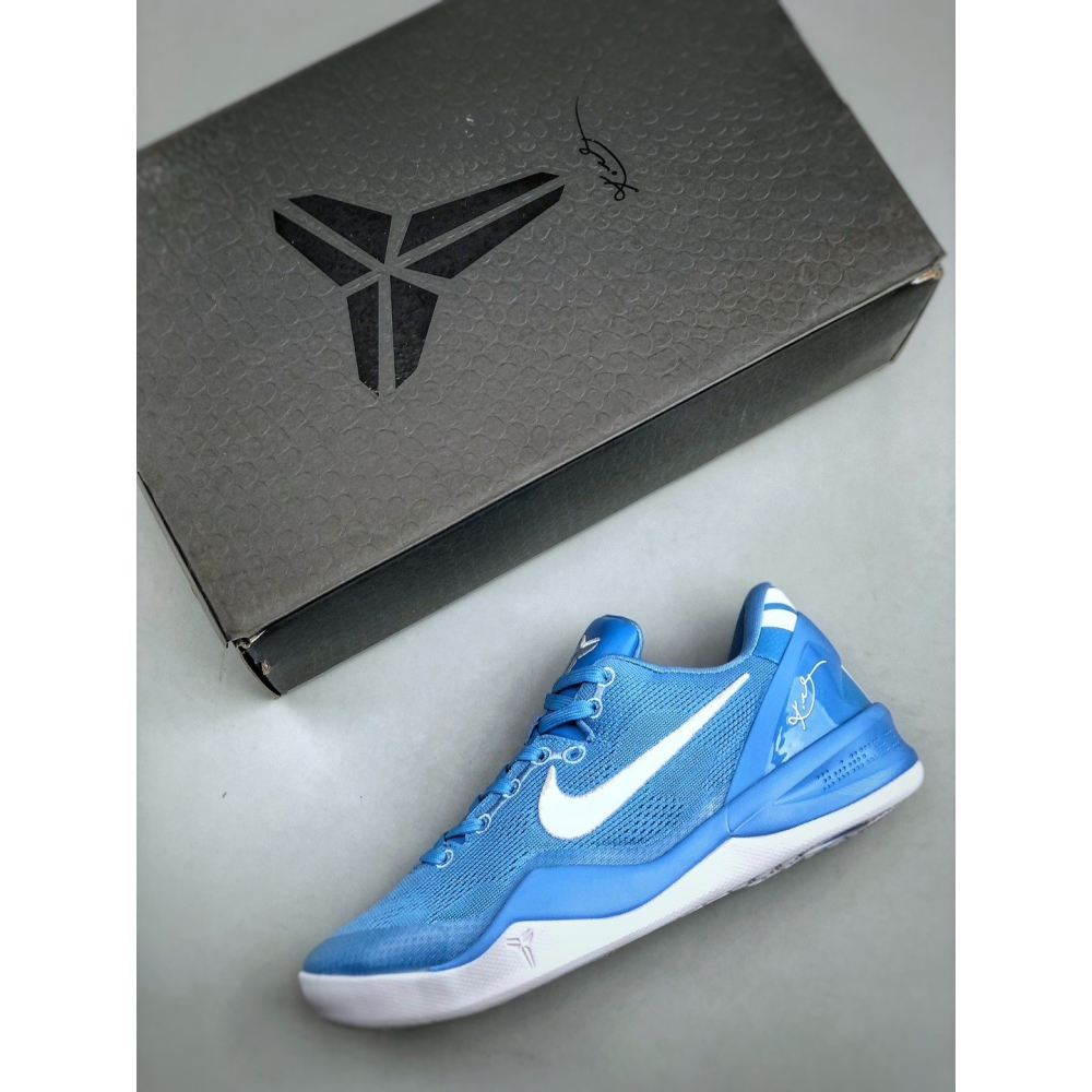 【LUNA-K】Nike Zoom Kobe 8 Vlll System 藍白色籃球鞋＊US 6.5~13。A51203-細節圖3