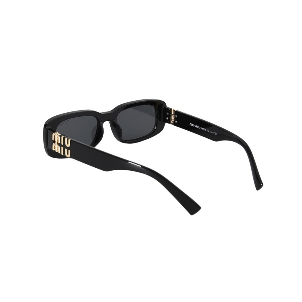 【LUNA-K】MIU MIU Glimpse 黑灰色太陽眼鏡。E60101-細節圖3