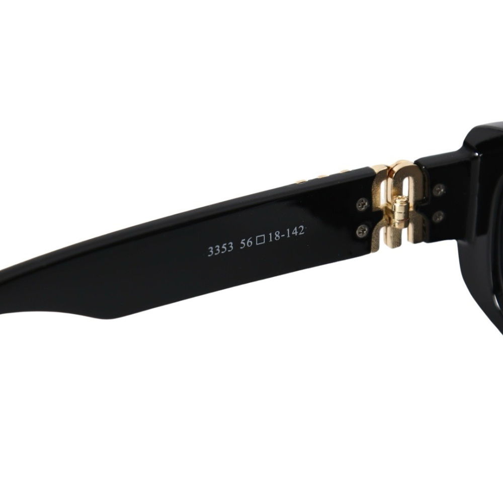 【LUNA-K】MIU MIU Glimpse 黑灰色太陽眼鏡。E60101-細節圖8