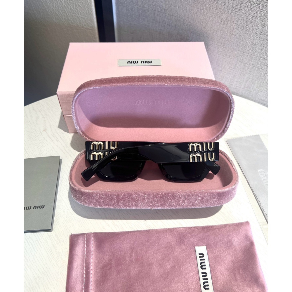 【LUNA-K】MIU MIU 09WS 復古貓眼太陽眼鏡。E60102-細節圖3