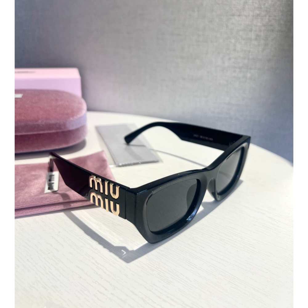 【LUNA-K】MIU MIU 09WS 復古貓眼太陽眼鏡。E60102-細節圖5