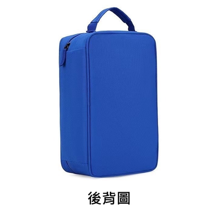 【LUNA-K】Nike 防水透明鞋盒包 手提包 黑色 藍色 粉色 ＊33x21x11cm。60803-細節圖5