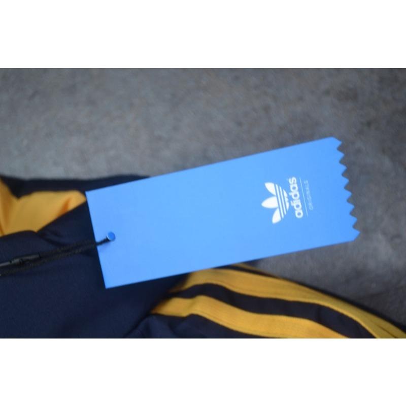 【玩衣櫥】Adidas orginal 三葉草 雙面穿防風防潑水外套 黑 藏青 米白 湖藍＊M~3XL。51060A-細節圖3