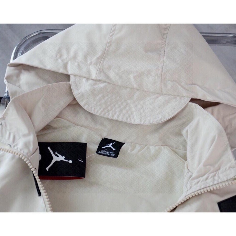 【玩衣櫥】JORDAN 飛行員連帽外套 黑色 米色＊M~2XL。50958A-細節圖6