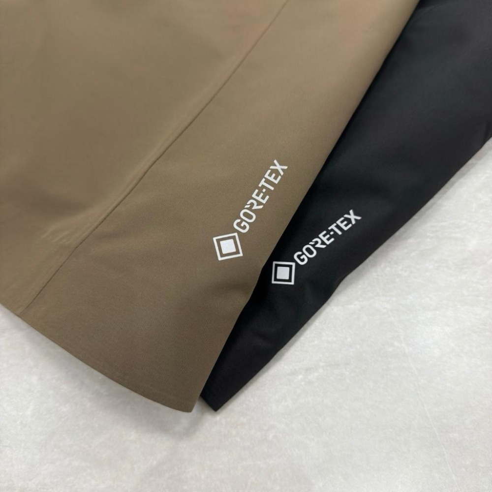 【玩衣櫥】AIGLE 艾高女士 長版gore-tex防風防雨外套 黑色 咖啡色＊S~L。50985A-細節圖5