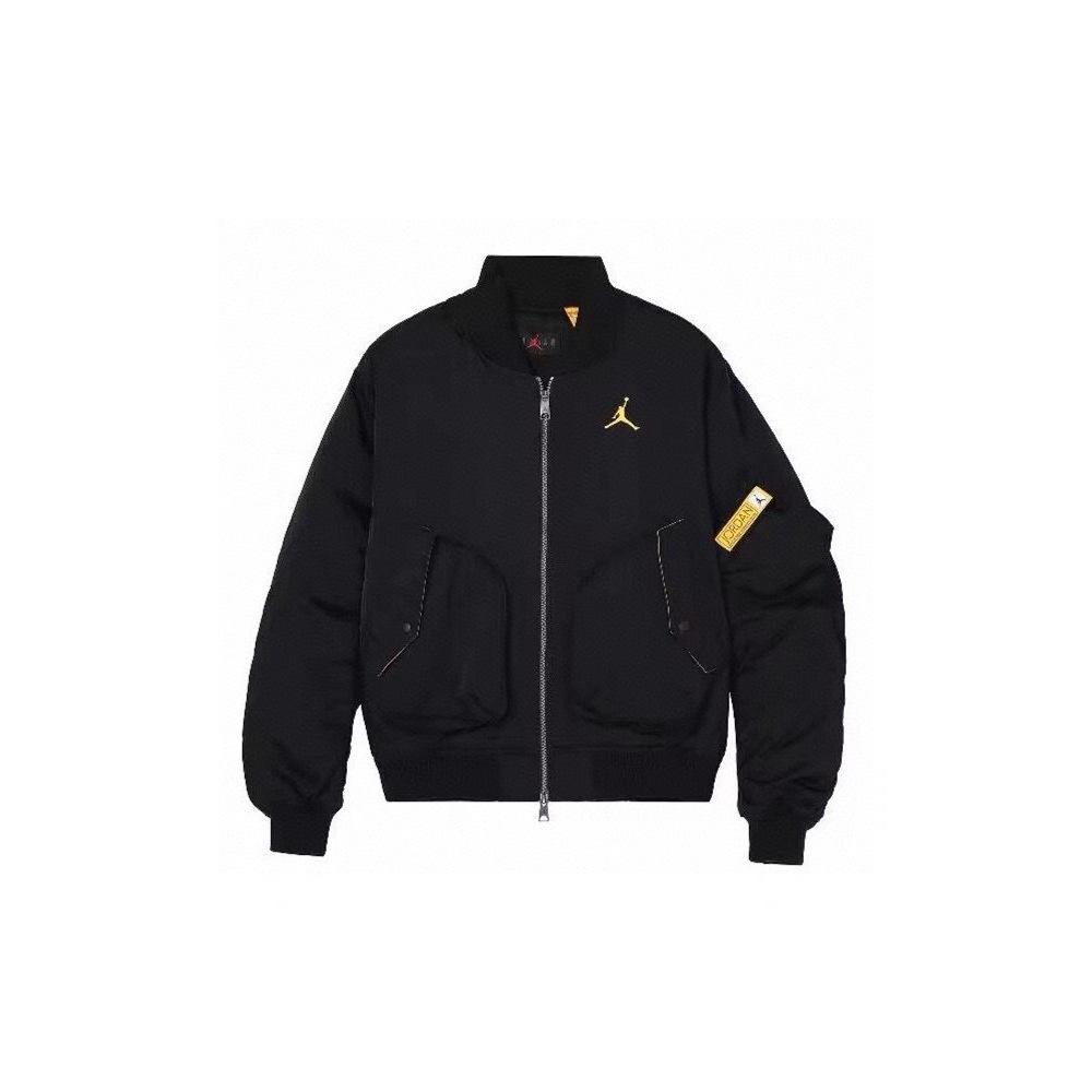 【玩衣櫥】AIR JORDAN 機能衝鋒棒球外套 黑色＊M~2XL。51098A-細節圖2