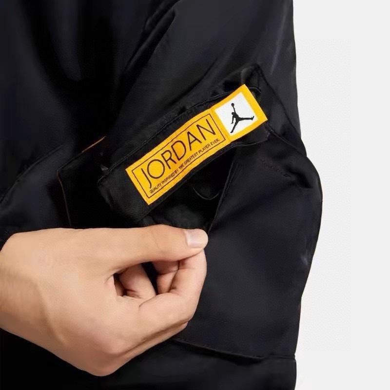 【玩衣櫥】AIR JORDAN 機能衝鋒棒球外套 黑色＊M~2XL。51098A-細節圖9