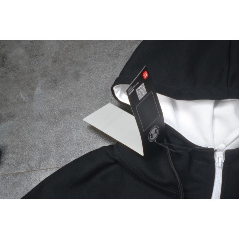 【玩衣櫥】UNDER ARMOUR 運動休閒連帽外套 黑色 白色 藏青＊S~3XL。51091A-細節圖2