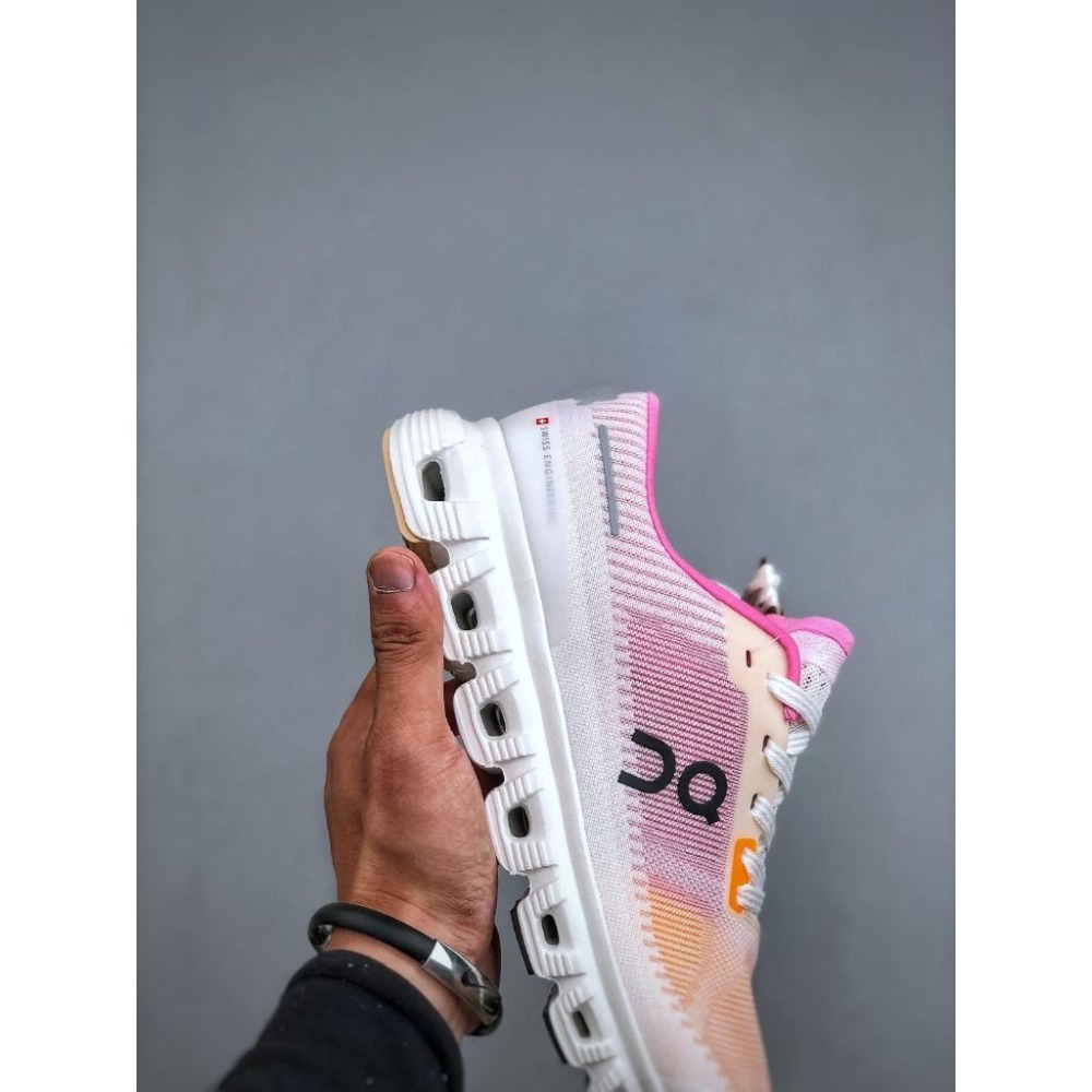 【玩衣櫥】ON 昂跑 Cloud 6 push 輕量化運動休閒鞋 粉橘＊EU36~40。50962D-細節圖3