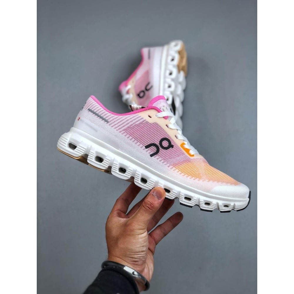 【玩衣櫥】ON 昂跑 Cloud 6 push 輕量化運動休閒鞋 粉橘＊EU36~40。50962D-細節圖5