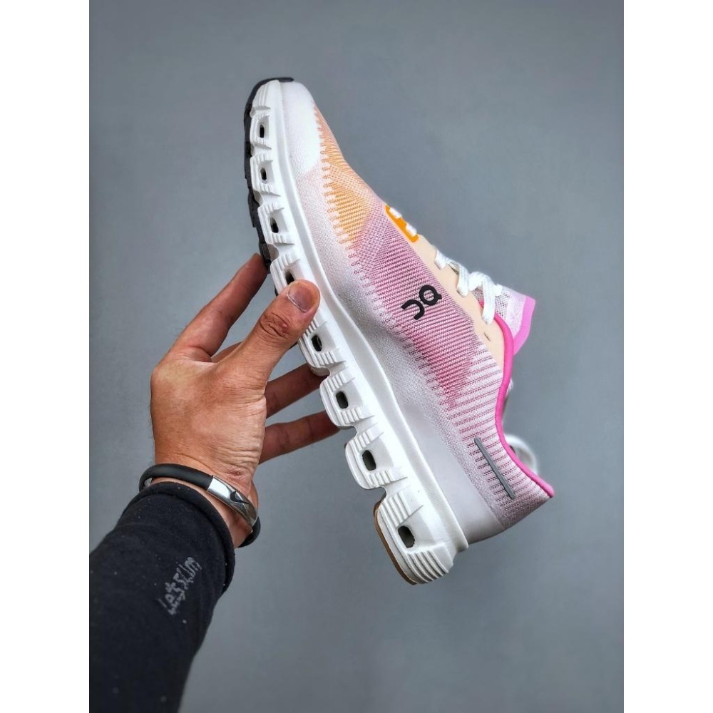 【玩衣櫥】ON 昂跑 Cloud 6 push 輕量化運動休閒鞋 粉橘＊EU36~40。50962D-細節圖7