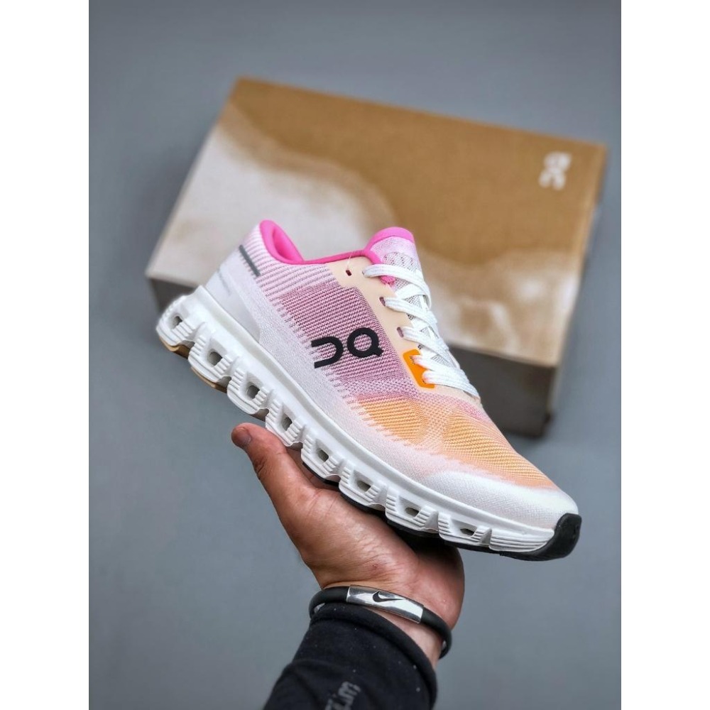 【玩衣櫥】ON 昂跑 Cloud 6 push 輕量化運動休閒鞋 粉橘＊EU36~40。50962D-細節圖8