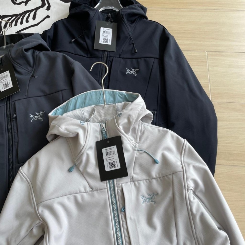 【玩衣櫥】Arc＇teryx gamma mx hoody 衝鋒衣外套 白色 黑色 灰色＊L~3XL。50957A-細節圖4