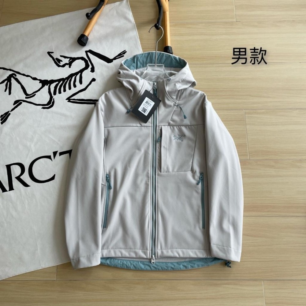 【玩衣櫥】Arc＇teryx gamma mx hoody 衝鋒衣外套 白色 黑色 灰色＊L~3XL。50957A-細節圖7