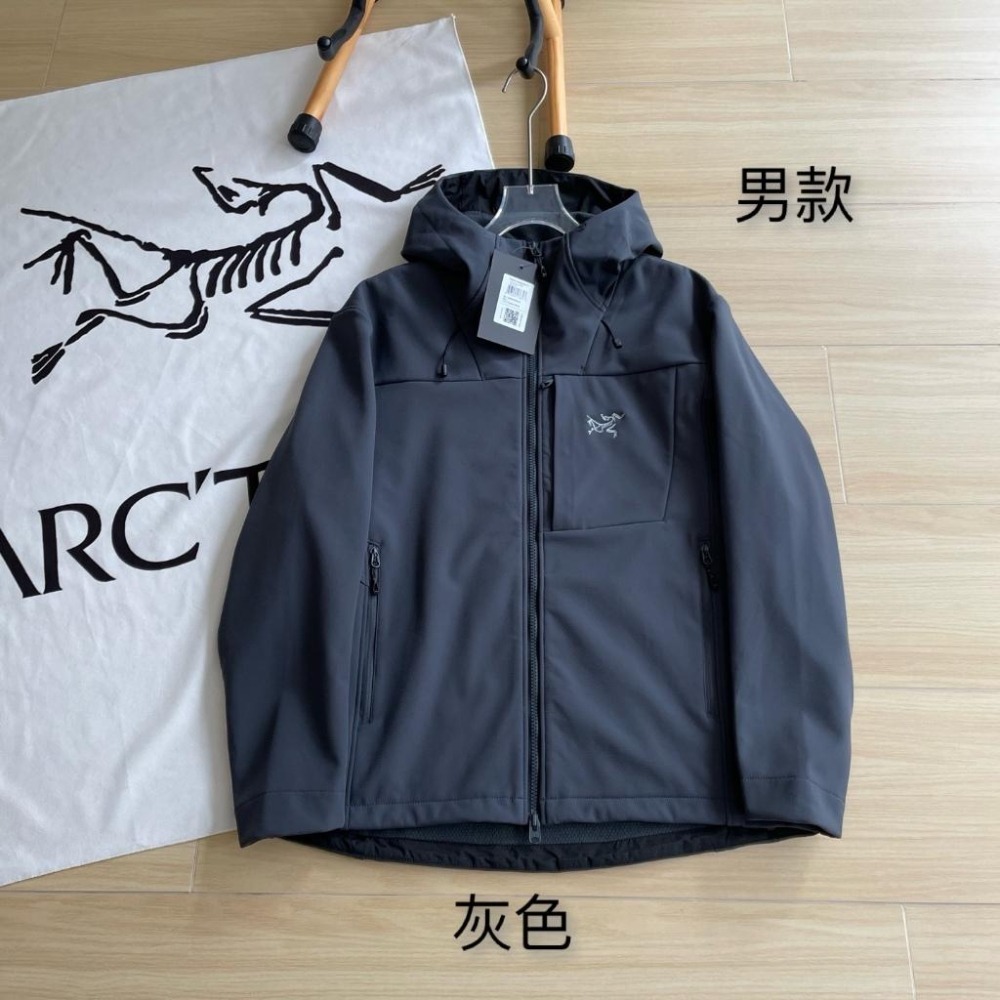【玩衣櫥】Arc＇teryx gamma mx hoody 衝鋒衣外套 白色 黑色 灰色＊L~3XL。50957A-細節圖8