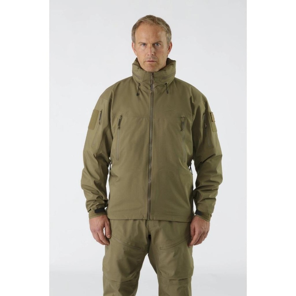 【玩衣櫥】Arc＇teryx Alpha Leaf Jacket gen2 黑 灰 鱷魚 軍綠＊S~3XL。50976A-細節圖2