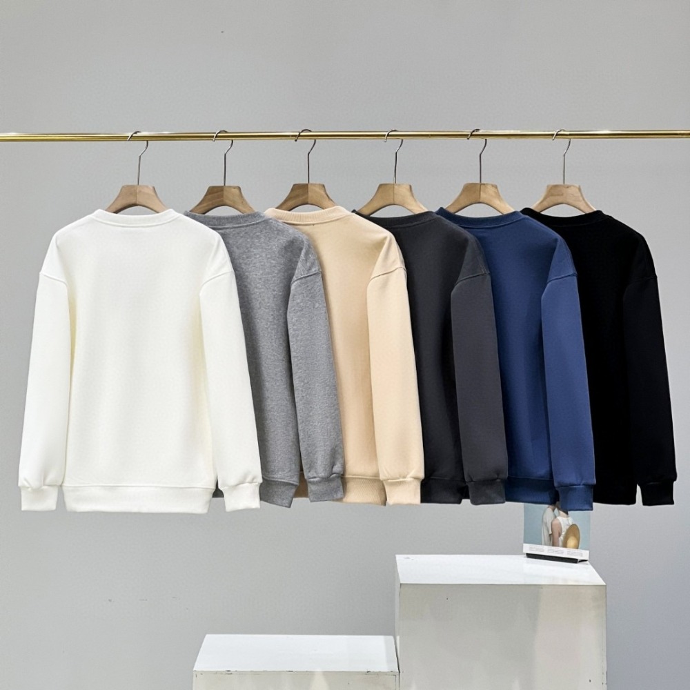 【玩衣櫥】THE NORTH FACE 圓領長T恤 白色 灰色 米色 深灰色 藏青 黑色＊M~3XL。50861A-細節圖2