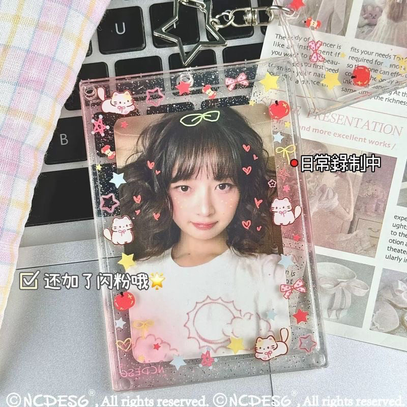 現貨速出🚚 【PVC硬卡套/軟卡套～】 閃亮小蘋果/雨季森林/銀色樂譜-規格圖1