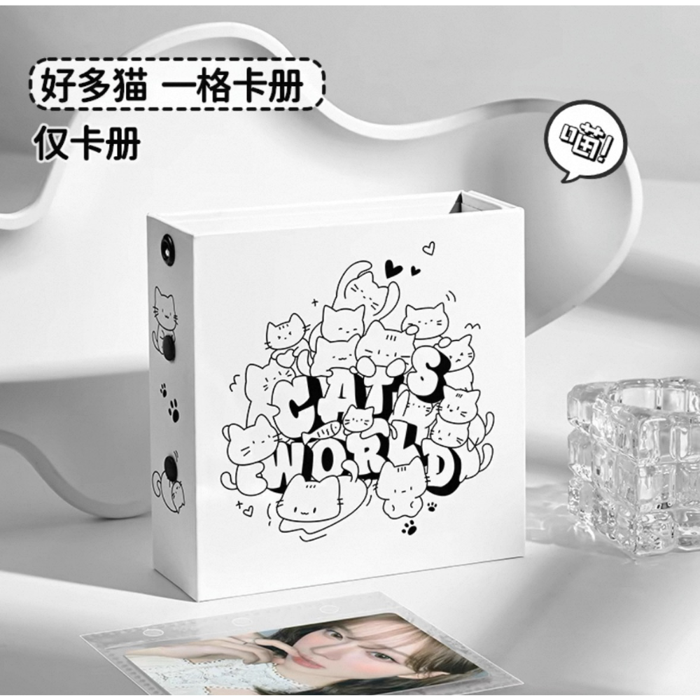 現貨✨ 【磁吸封面！SINGBA 特厚一宮格卡冊】2款（內頁賣場可加購）-規格圖2