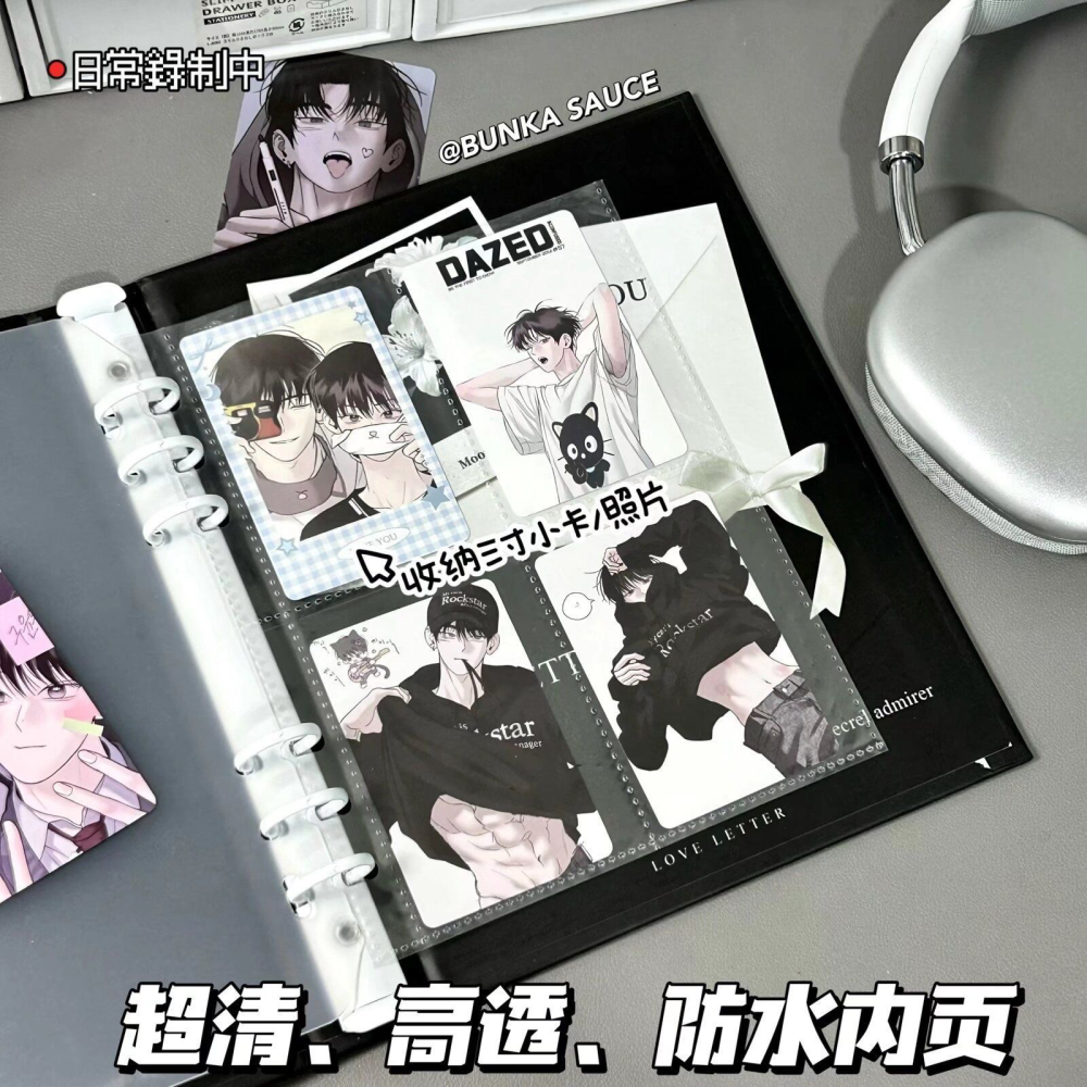 現貨✨ 【A5 - 6孔無屬性卡冊】（黑百合）-細節圖2