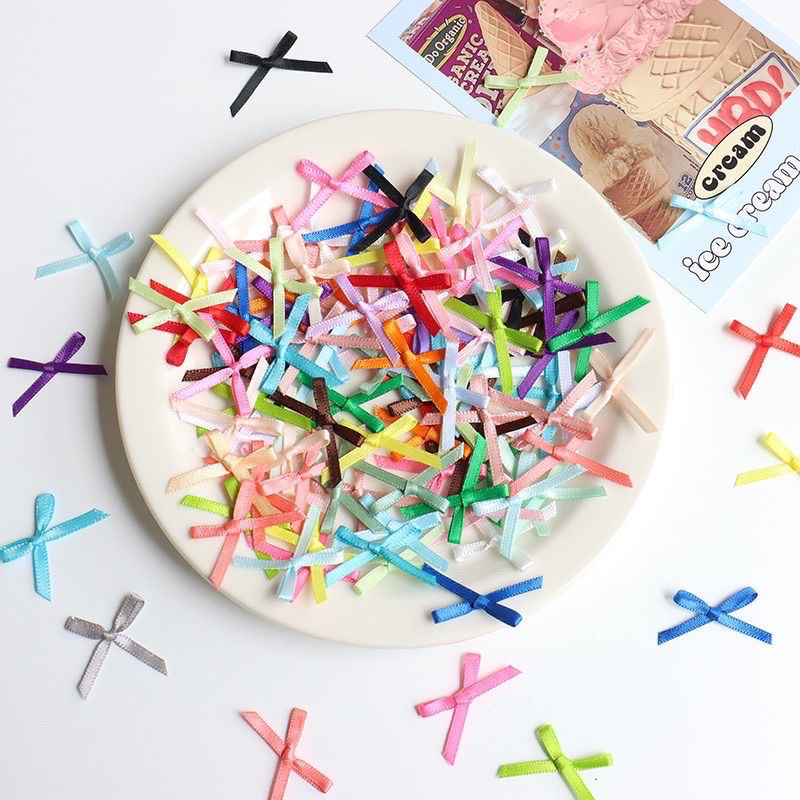 現貨✨【 蝴蝶結裝飾合輯🔥】 莫蘭迪/多巴胺/簡約黑灰白-細節圖2