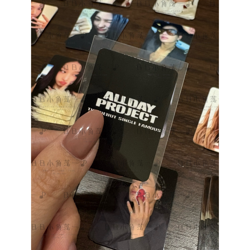 現貨🚚 【偶像自印～『迷你小卡』（35x49mm）】ALLDAY PROJECT 系列-細節圖3