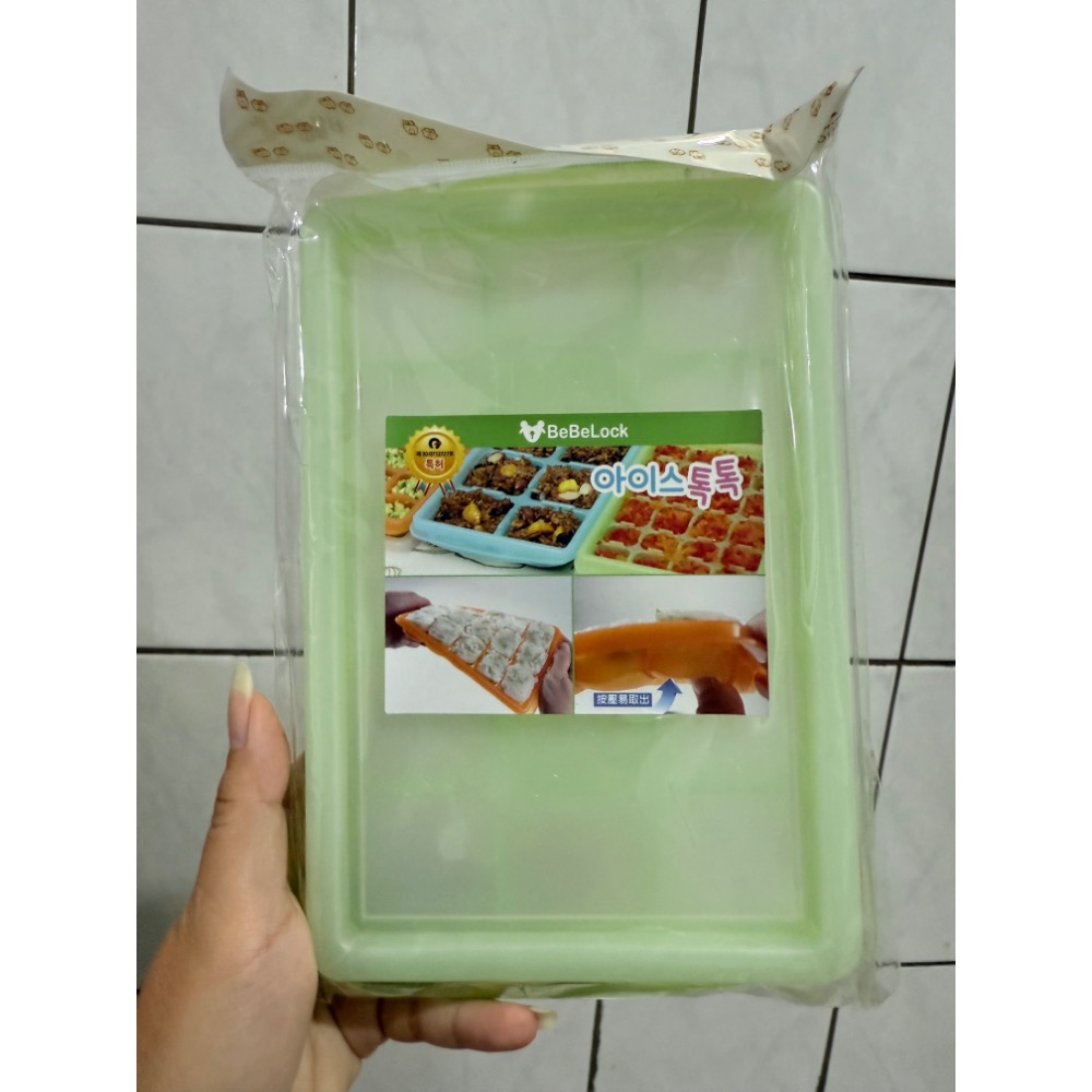 韓國製 BeBeLock 副食品分裝盒 15格15g-細節圖2
