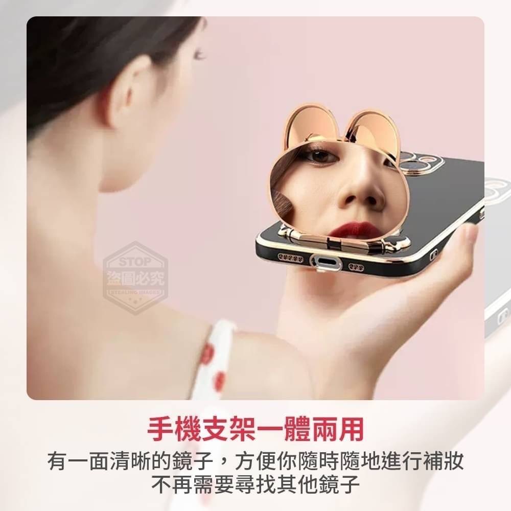 自帶鏡手機支架 現貨-細節圖3