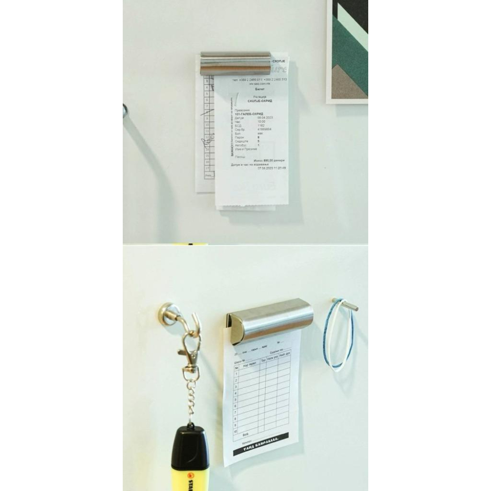 MU 現貨 【日本easy clipper】磁鐵memo夾-細節圖3