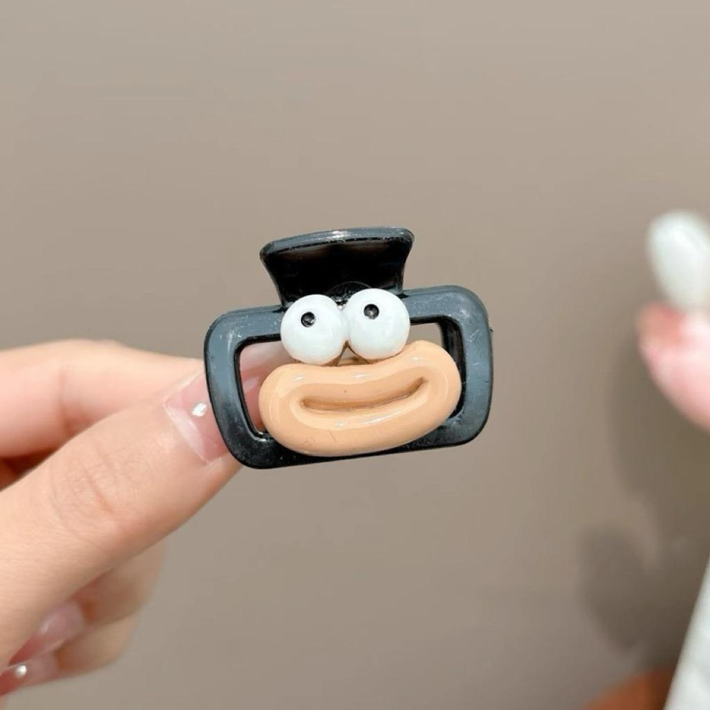 MU 現貨 香腸嘴創意搞怪小號髮夾-細節圖4