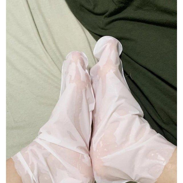 MU 現貨 【le’muses】煥膚去角質雪松香氛保濕嫩足膜14ml-細節圖2