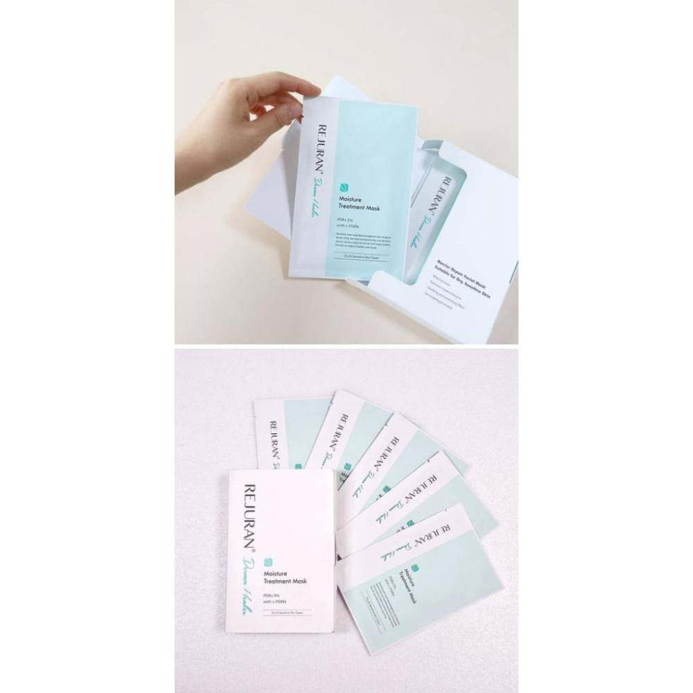 MU 現貨 【REJURAN麗珠蘭】修護補水面膜5入-細節圖3