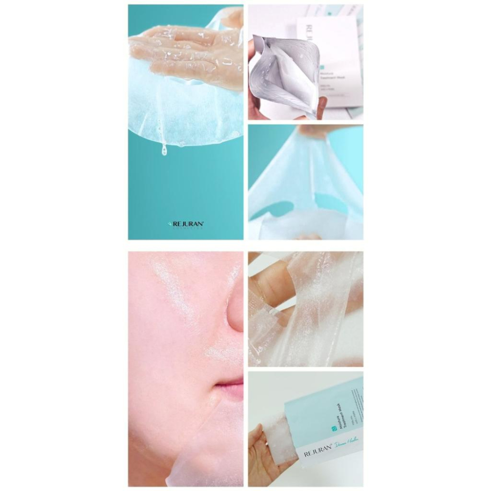 MU 現貨 【REJURAN麗珠蘭】修護補水面膜5入-細節圖5