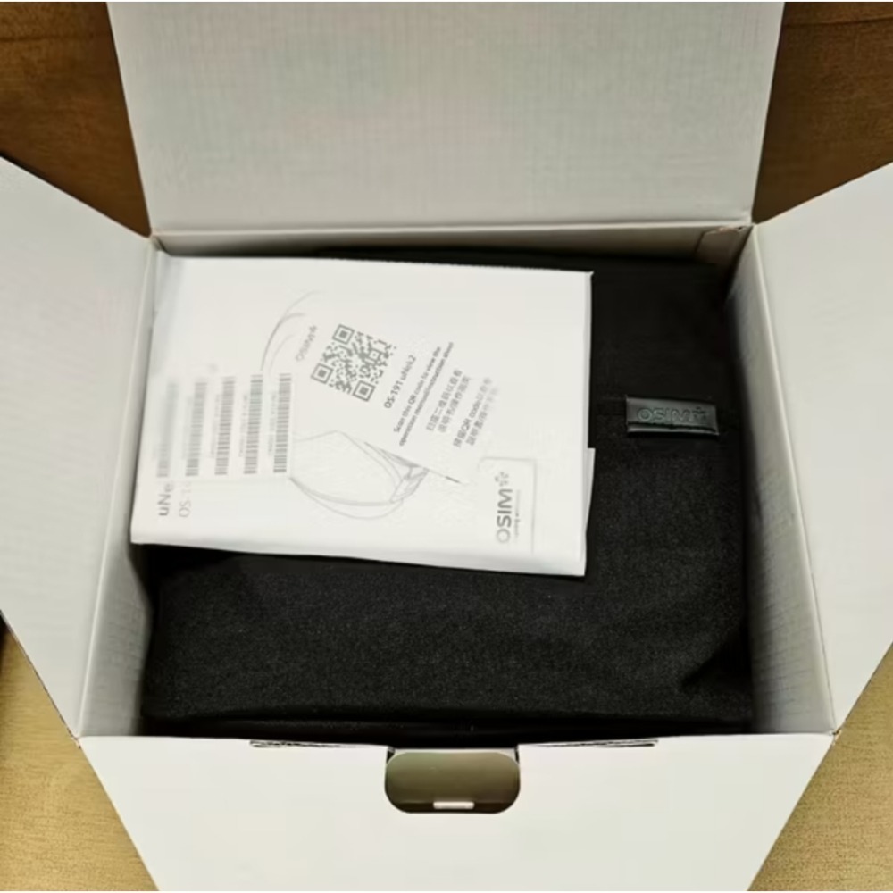 全新【OSIM】輕巧頸摩枕2 uNek 2 OS-191 黑灰色 自動充氣 按摩頸枕 頸部按摩器 飛機枕 旅行頸枕-細節圖4