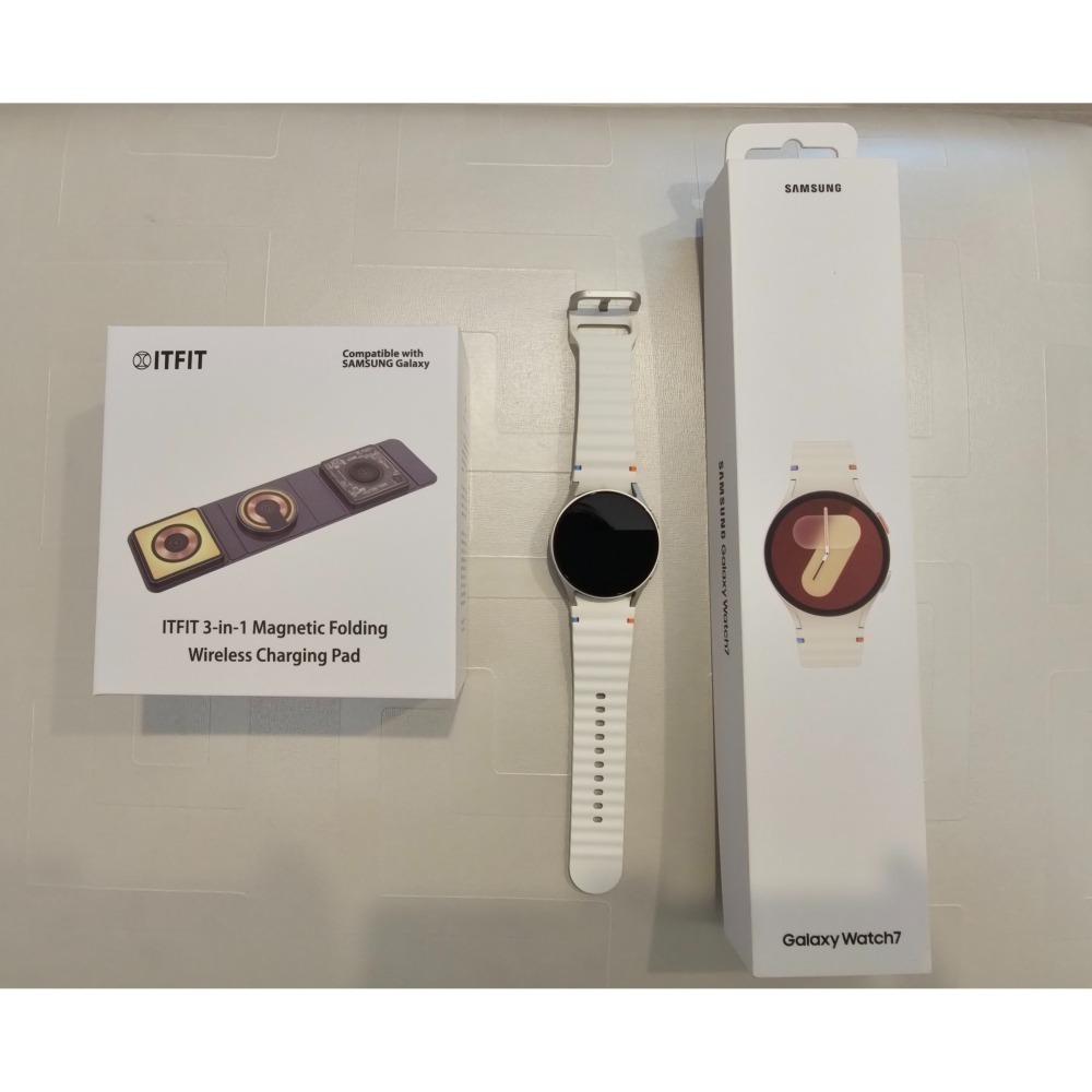 【二手】9.9成新 Samsung Galaxy Watch 7 藍芽版 - 40mm 星光白-細節圖3