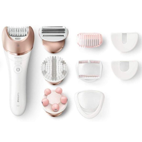 【二手】9.9成新 Philips 飛利浦 Satinelle 女用得體刀 BRE650 可乾濕無線使用-細節圖2