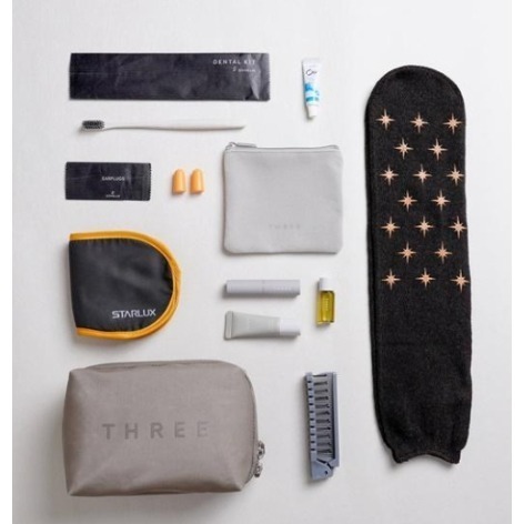 【全新】Starlux 星宇商務艙 THREE 整組過夜包-細節圖2